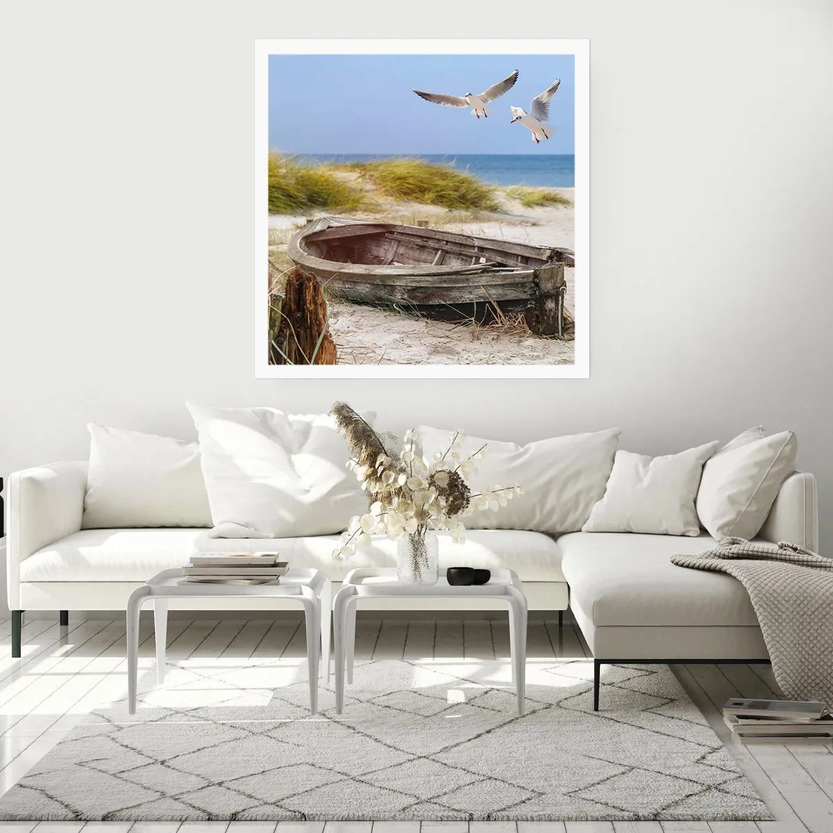 Poster - In Wind gebadet - 50x50 cm