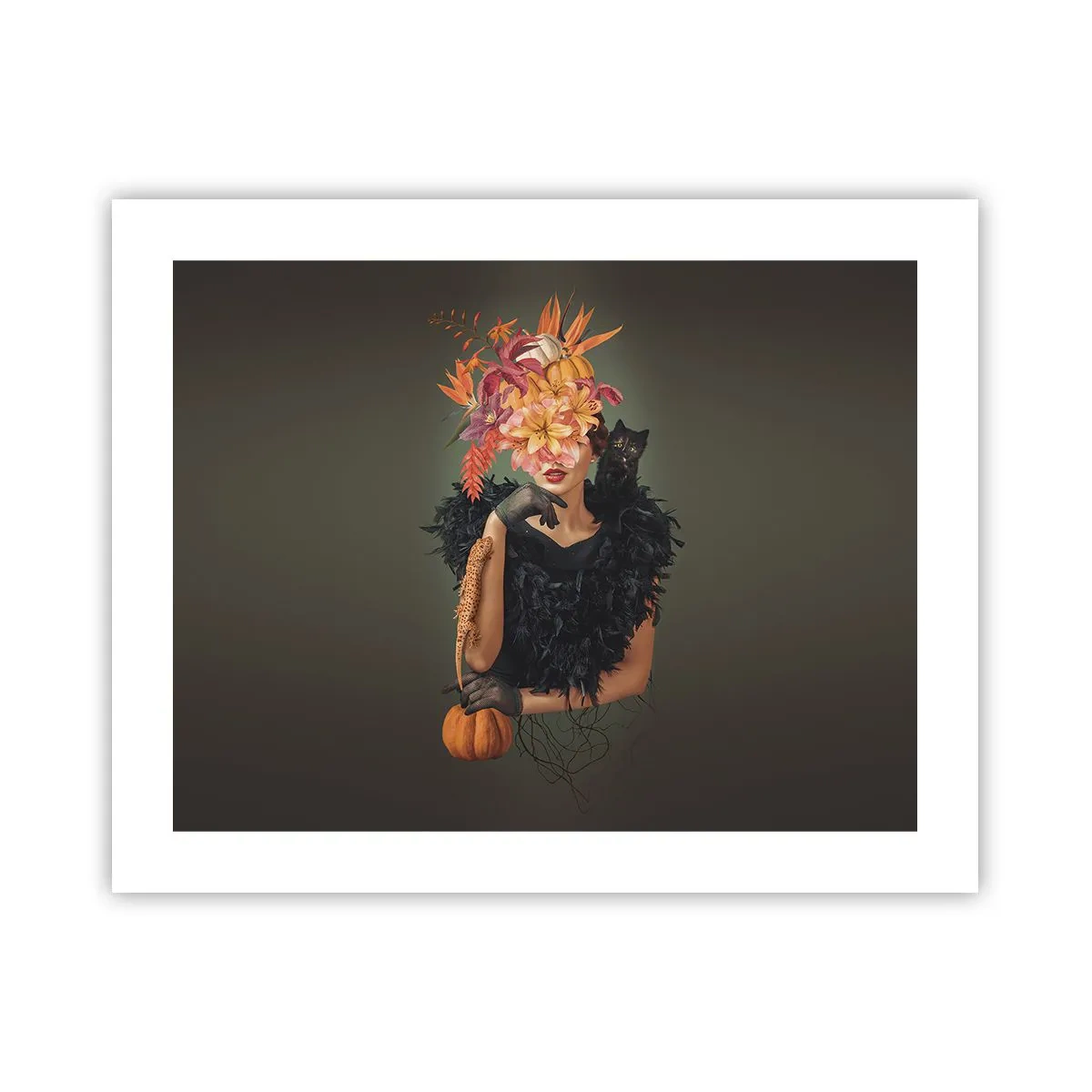 Poster - Der Zauber einer Hexe - 50x40 cm