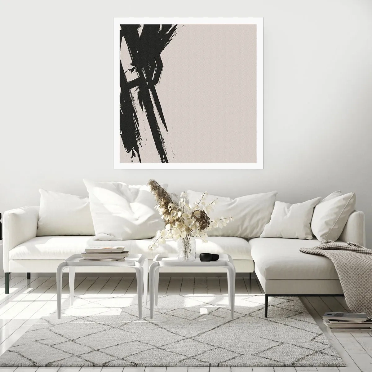 Poster - Unaufhaltsamer Trieb - 50x50 cm