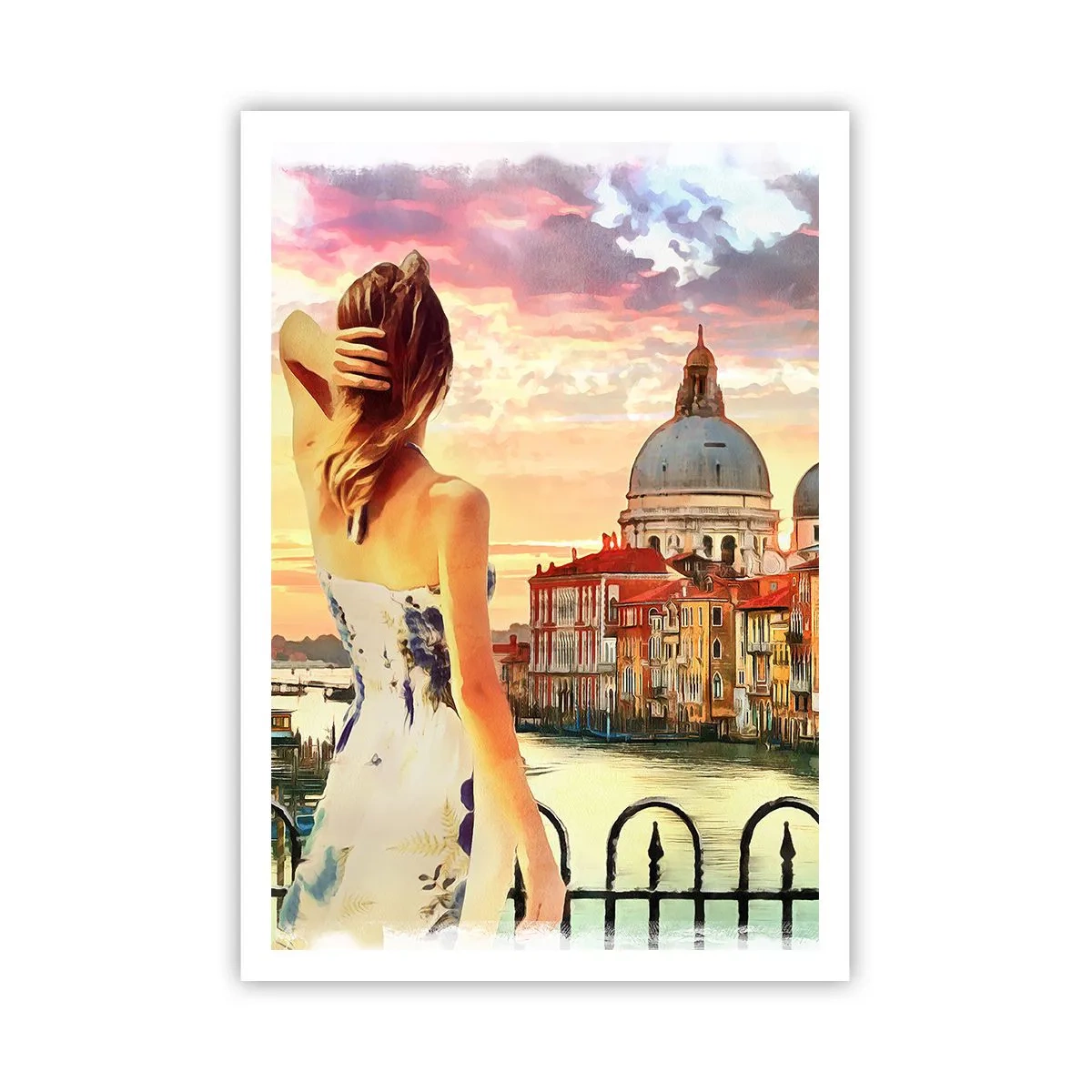 Poster - Als Abenteuer nur in ... - 70x100 cm