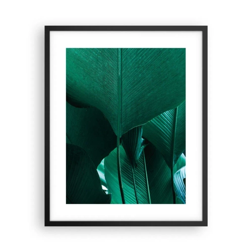 Poster in einem schwarzem Rahmen - Dem Licht zugewandt - 40x50 cm