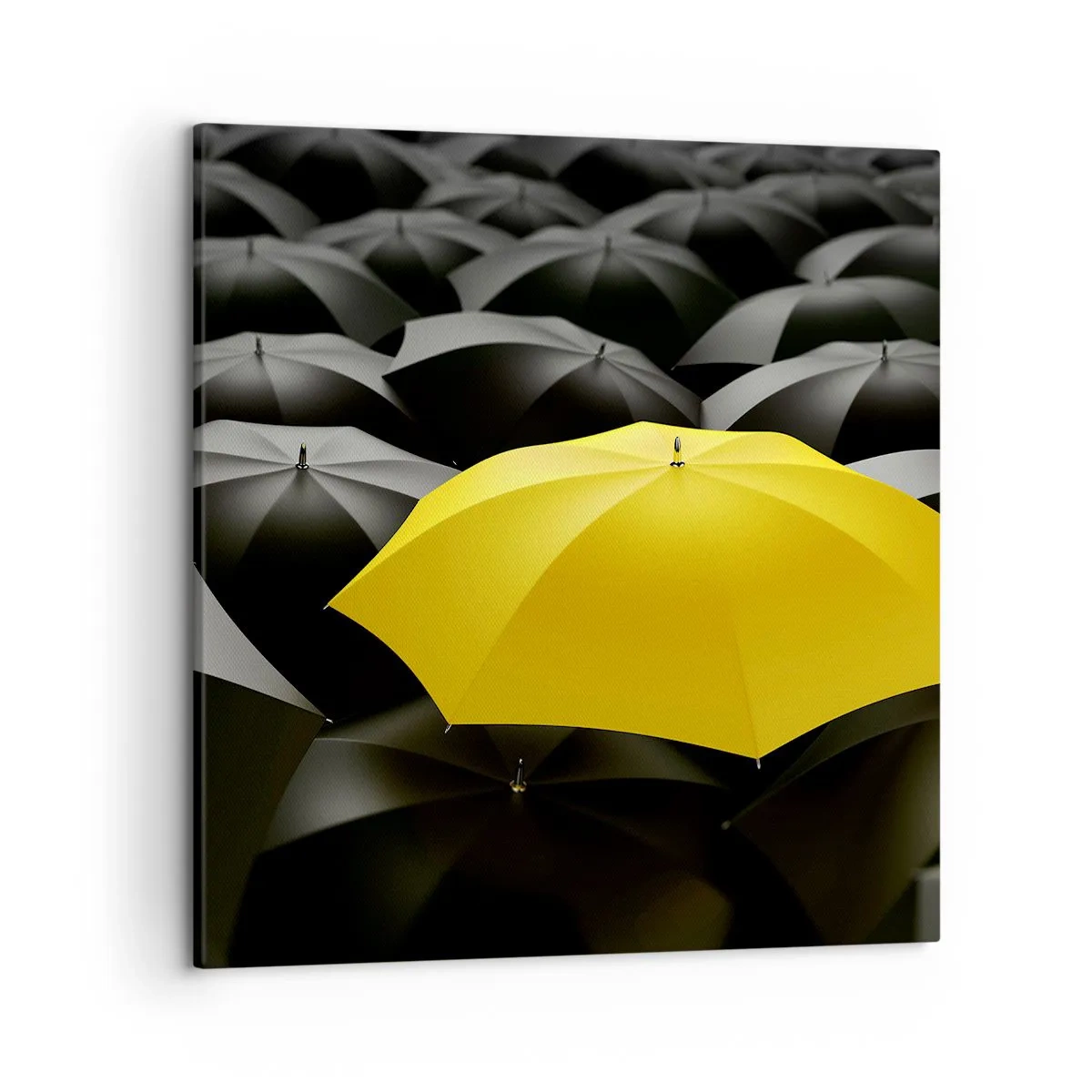 Bild auf Leinwand - Leinwandbild - Auf Wiedersehen Trauer - 50x50 cm