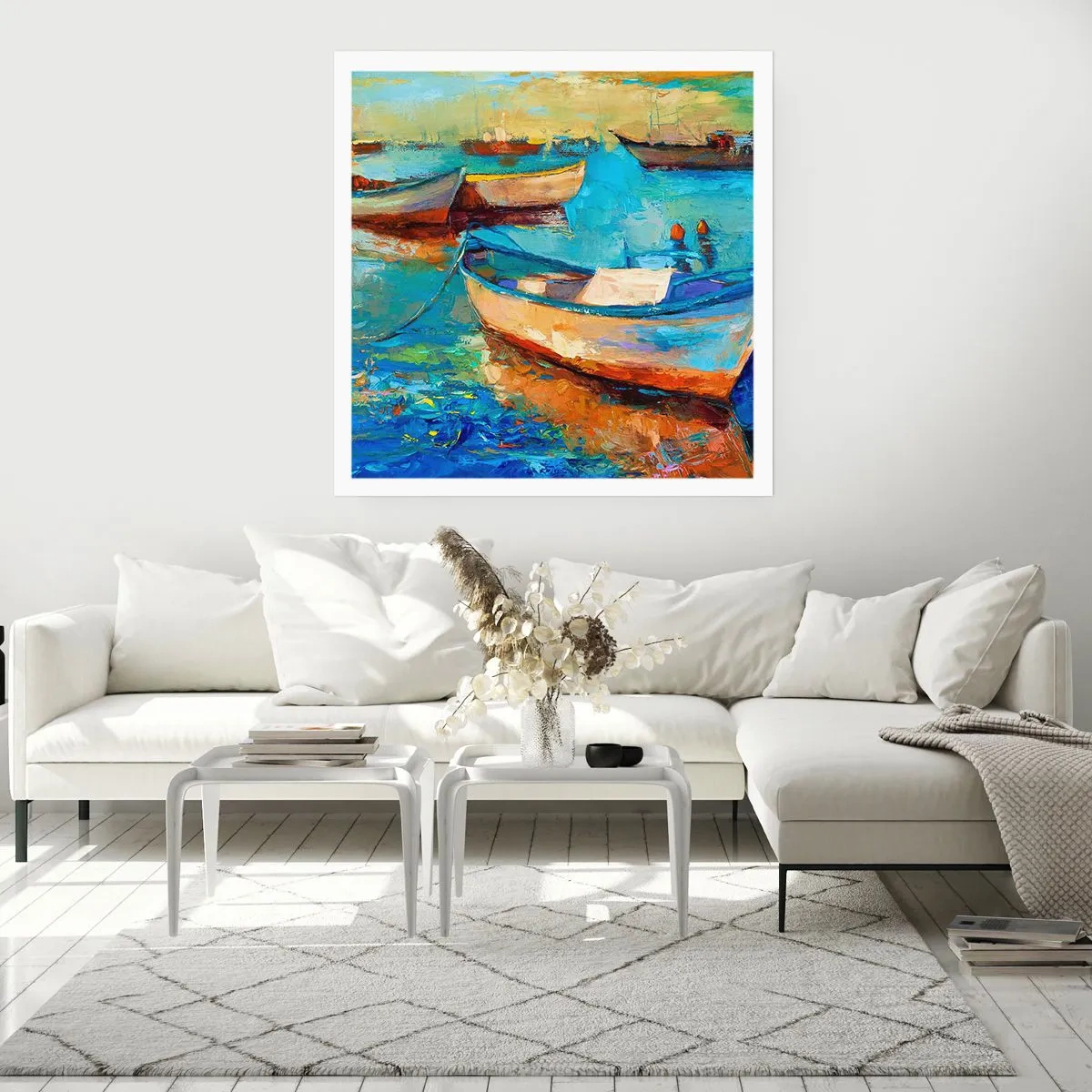 Poster - In der südlichen Bucht - 40x40 cm