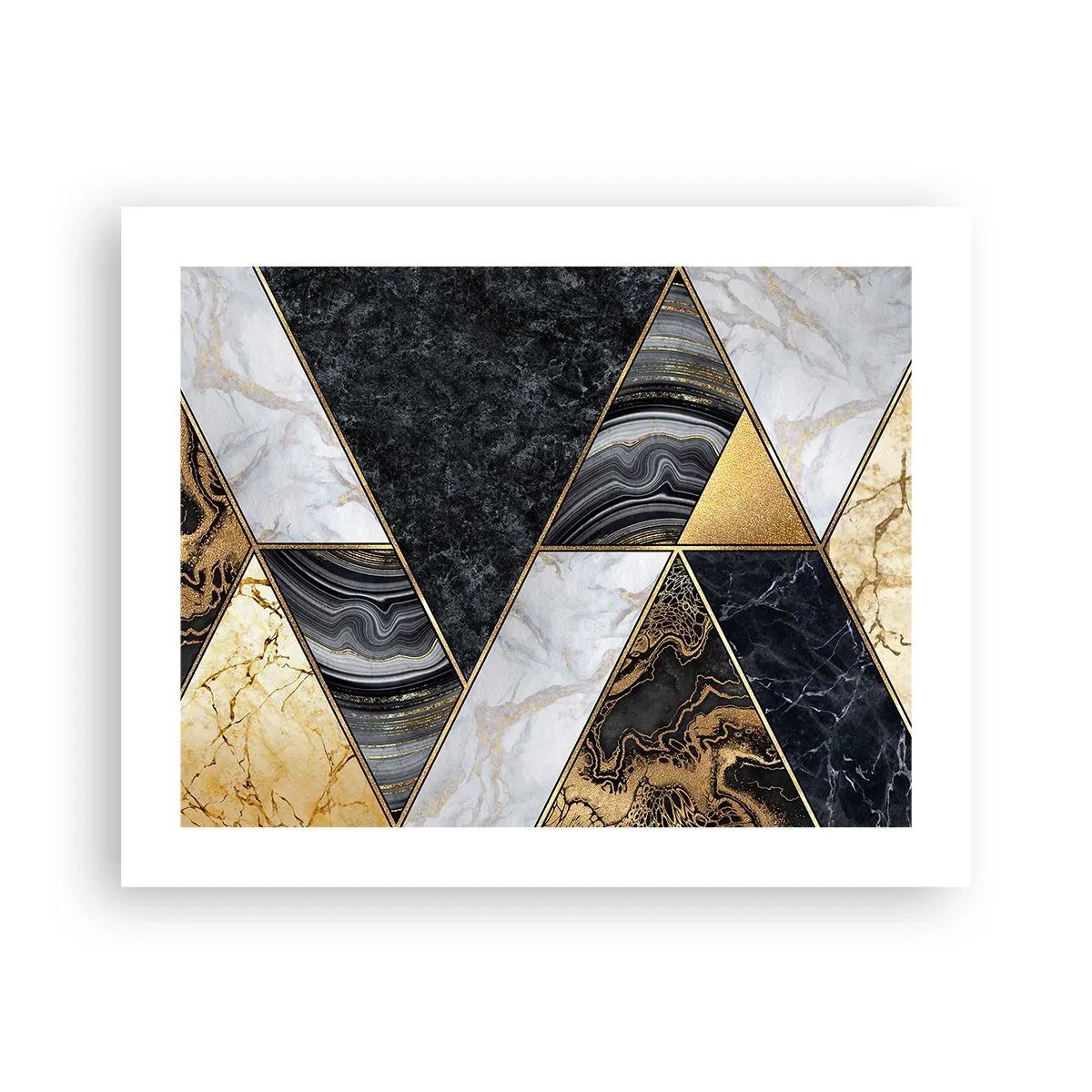 Poster - Stein um Stein - 50x40 cm