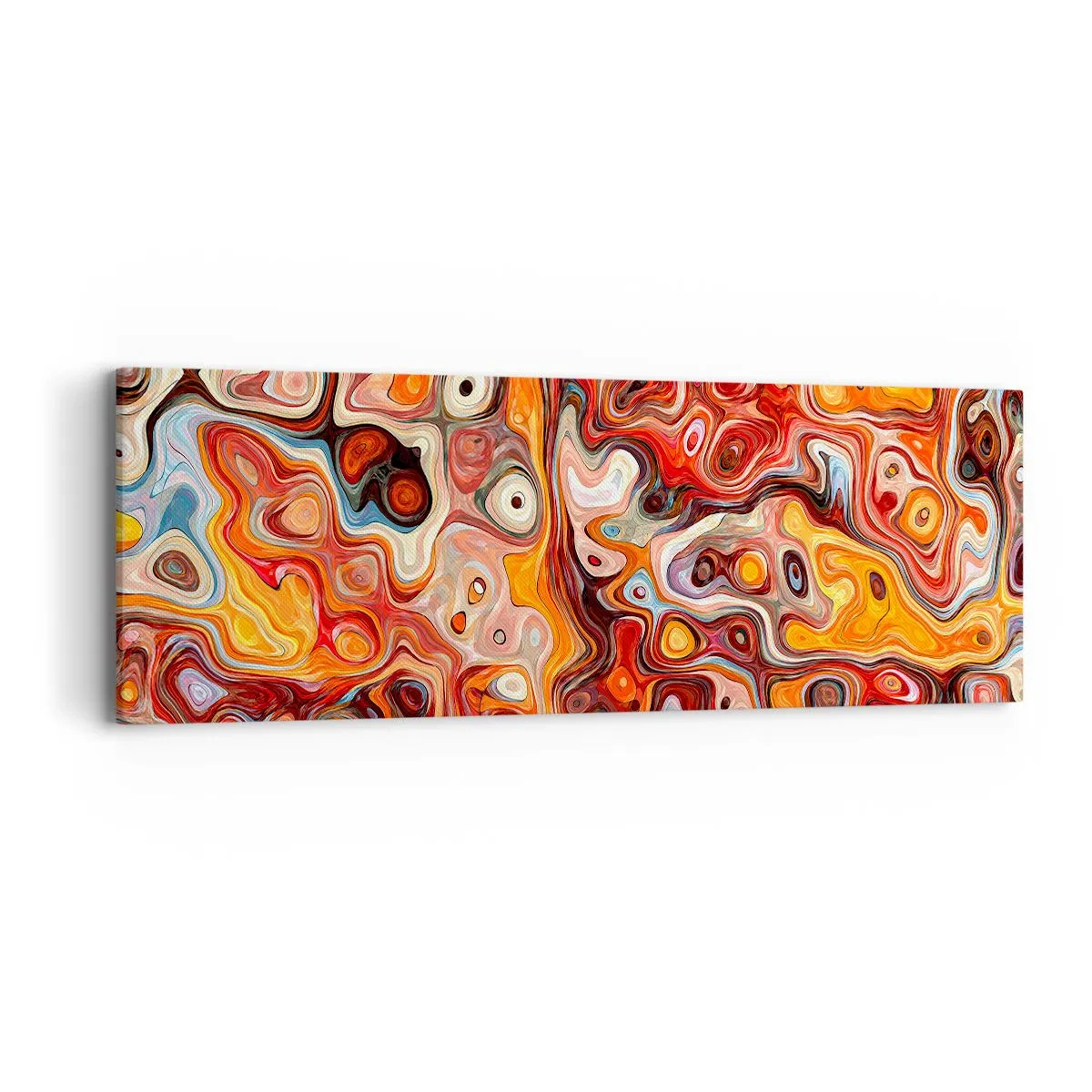 Bild auf Leinwand - Leinwandbild - Wenn die Nüsse in Honig geschmolzen sind - 90x30 cm