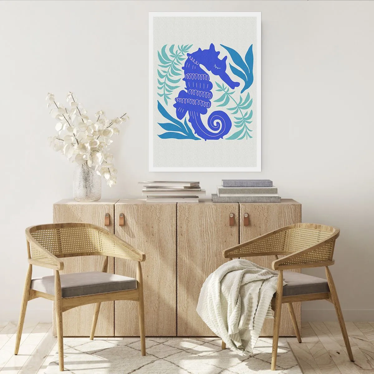 Poster - Auf einer Unterwasserwiese - 70x100 cm