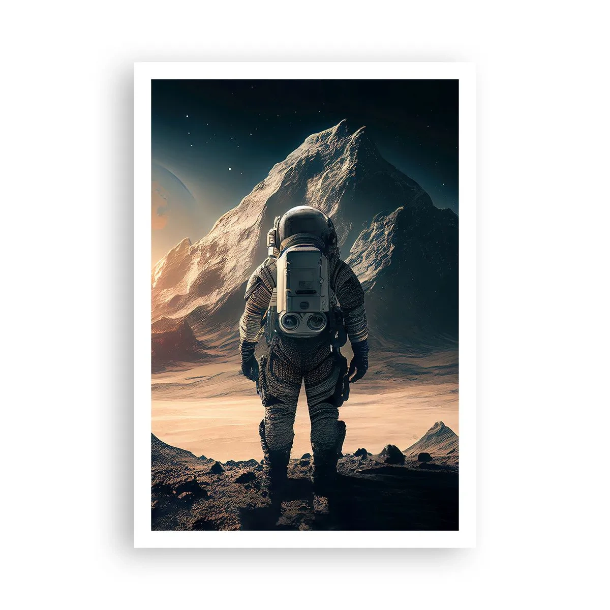 Poster - Neue Herausforderung - 70x100 cm