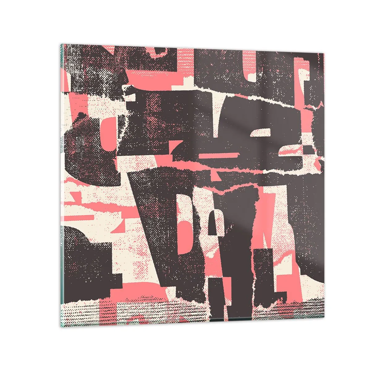 Glasbild - Bild auf glas - All dieser Lärm - 70x70 cm