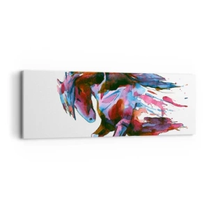 Bild auf Leinwand - Leinwandbild - In Verzückung - 90x30 cm