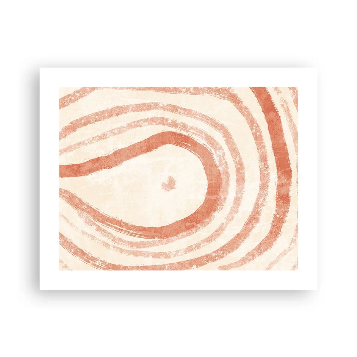 Poster - Korallenkreise – Komposition - 50x40 cm