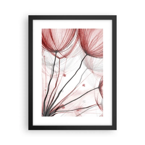 Poster in einem schwarzem Rahmen - Vor der Abfahrt - 30x40 cm