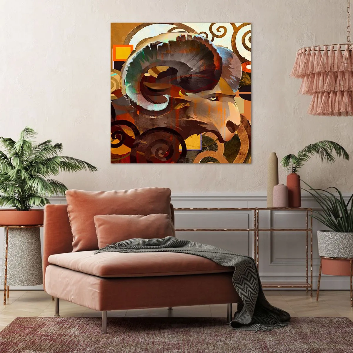 Bild auf Leinwand - Leinwandbild - Magie - Religionen - Rituale - 70x70 cm