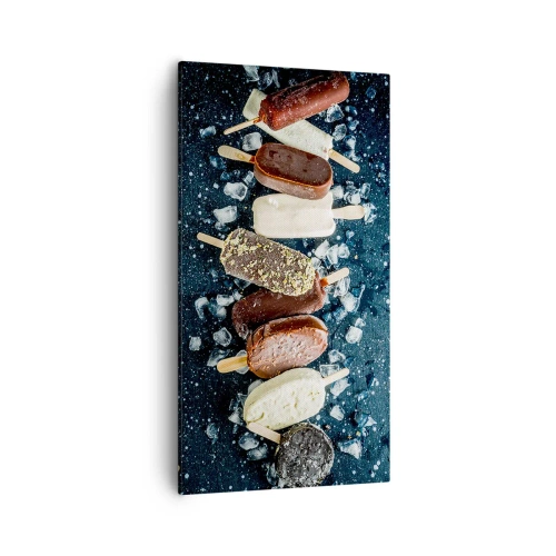 Bild auf Leinwand - Leinwandbild - Geschmack des heißen Sommers - 55x100 cm