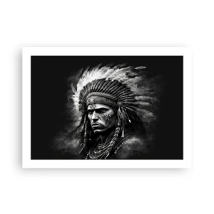 Poster - Anführer und Krieger - 70x50 cm