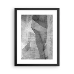 Poster in einem schwarzem Rahmen - Eine echte Herausforderung - 30x40 cm