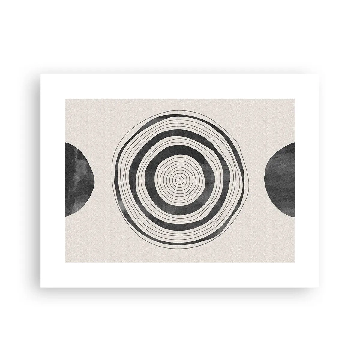 Poster - Wichtig ist, was dazwischen liegt - 40x30 cm