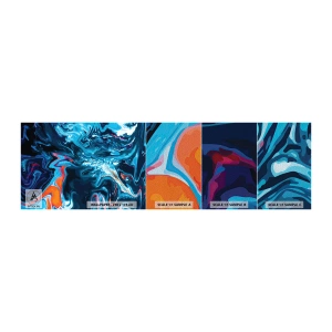 Fototapeten Muster Premium Sand - Reise ins Zentrum des Himmels - Abstraktion, Stück, Modernes Muster - 100x30 cm