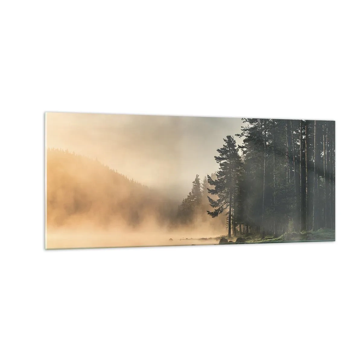 Glasbild - Bild auf glas - Die Geburt des Tages - 100x40 cm