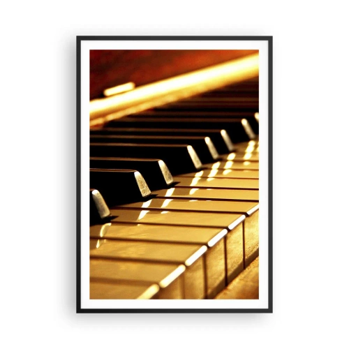 Poster in einem schwarzem Rahmen - Endlose Möglichkeiten - 70x100 cm