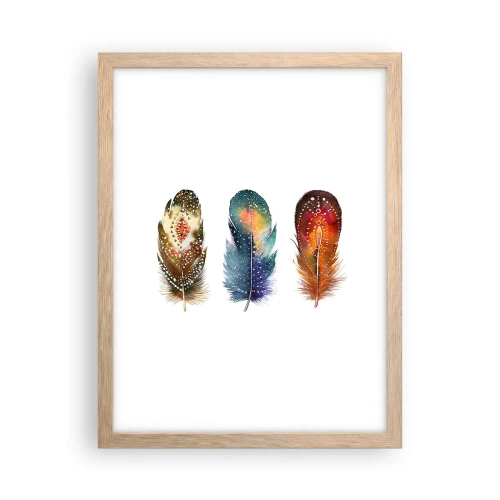 Poster in einem Rahmen aus heller Eiche - Rituale, Zeremonien, Geheimnisse - 30x40 cm