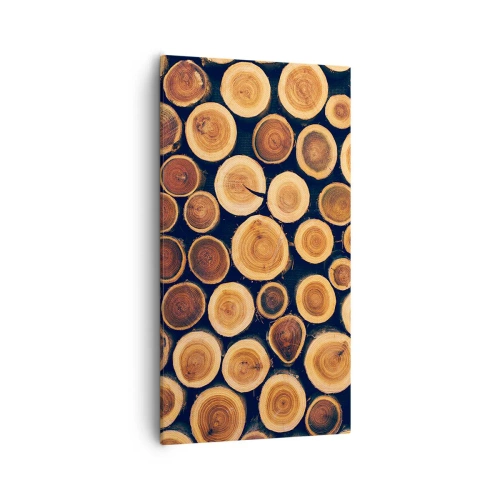 Bild auf Leinwand - Leinwandbild - Wie alt sehe ich aus? - 55x100 cm