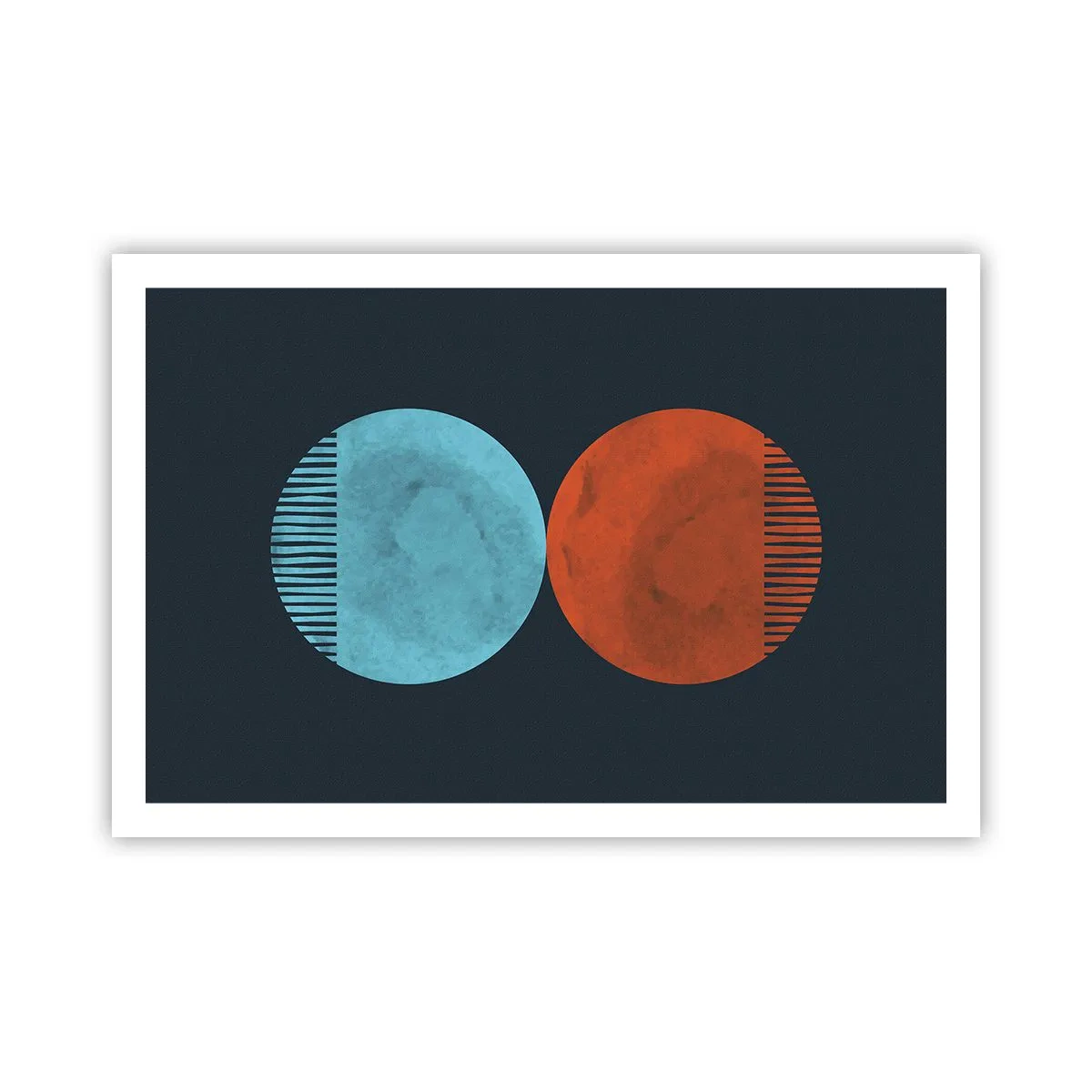 Poster - Nur Geometrie? - 91x61 cm