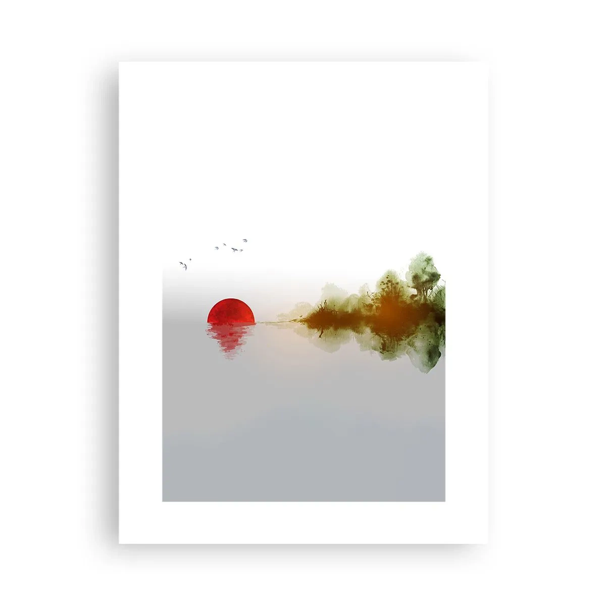 Poster - Versprechen der Ruhe - 30x40 cm
