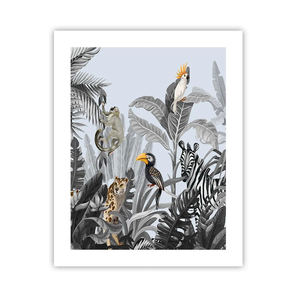 Poster - Afrikanisches Märchen - 40x50 cm