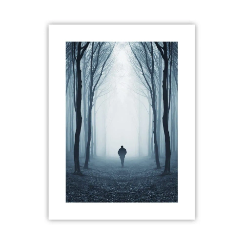 Poster - Alles einfach und übersichtlich - 30x40 cm