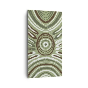 Bild auf Leinwand - Leinwandbild - Explosion von Emotionen - 45x80 cm