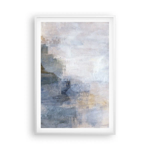 Poster in einem weißen Rahmen - Farbtöne und Akkorde - 61x91 cm