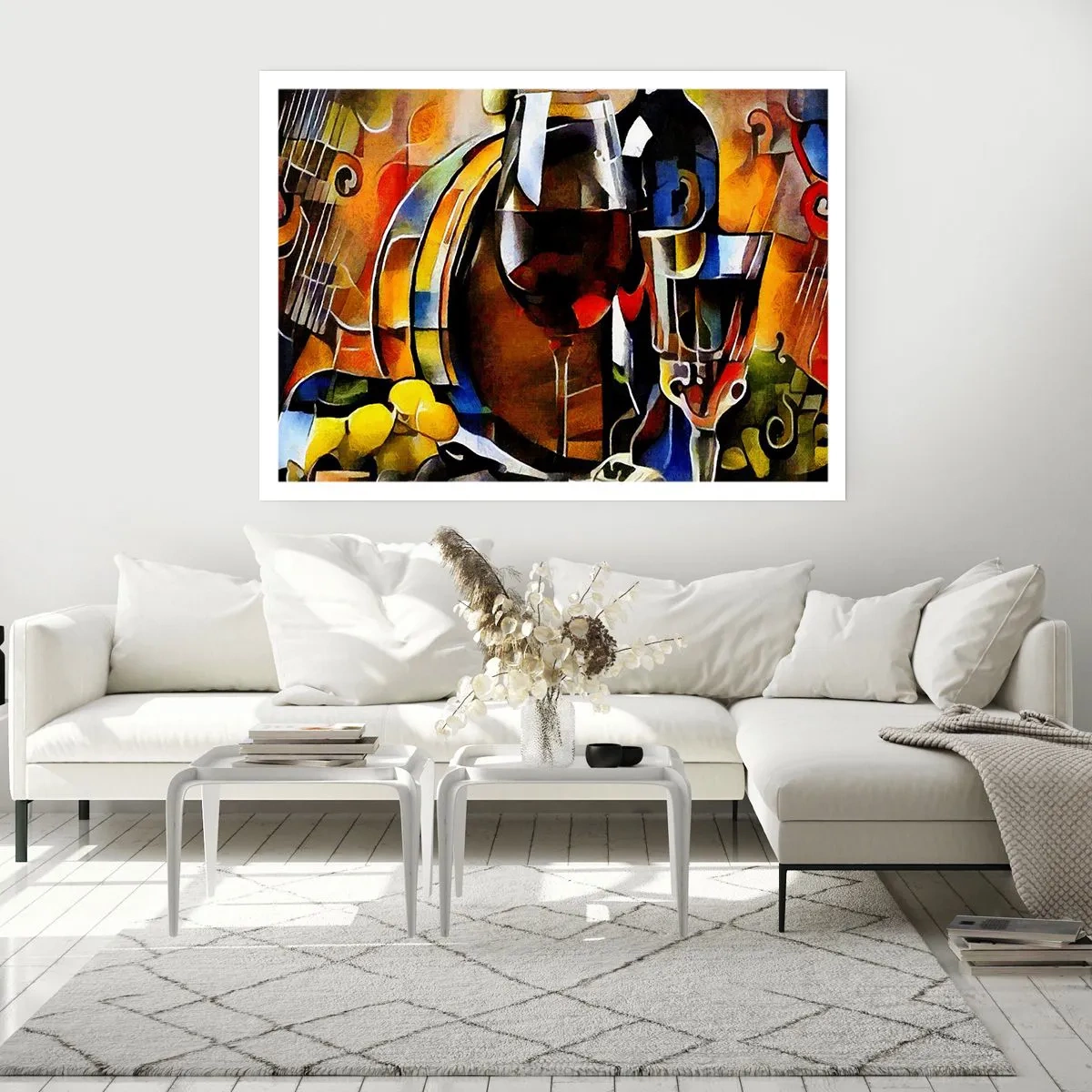 Poster - Und die Welt nimmt Farben an - 70x50 cm