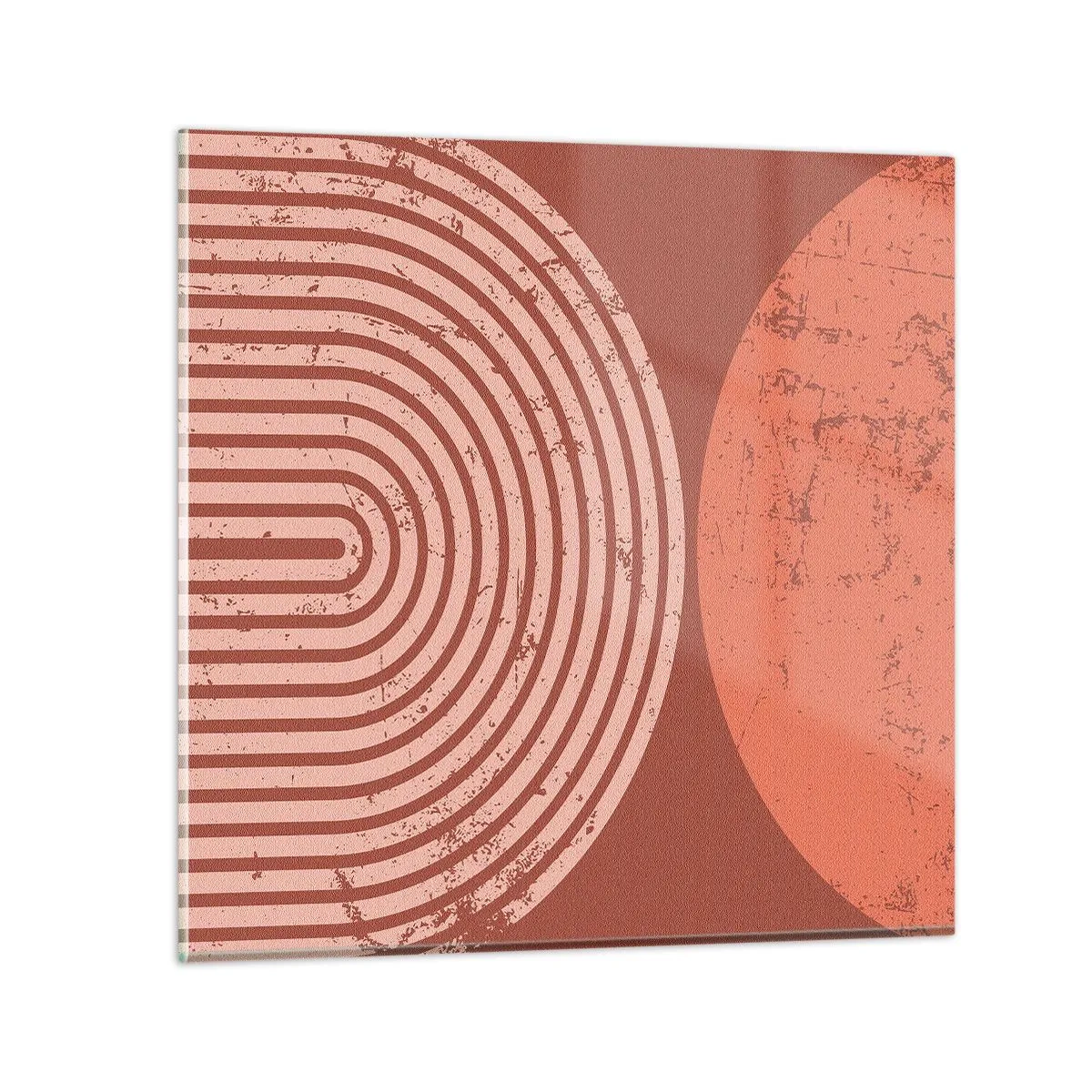 Glasbild - Bild auf glas - Enge Beziehung - 60x60 cm