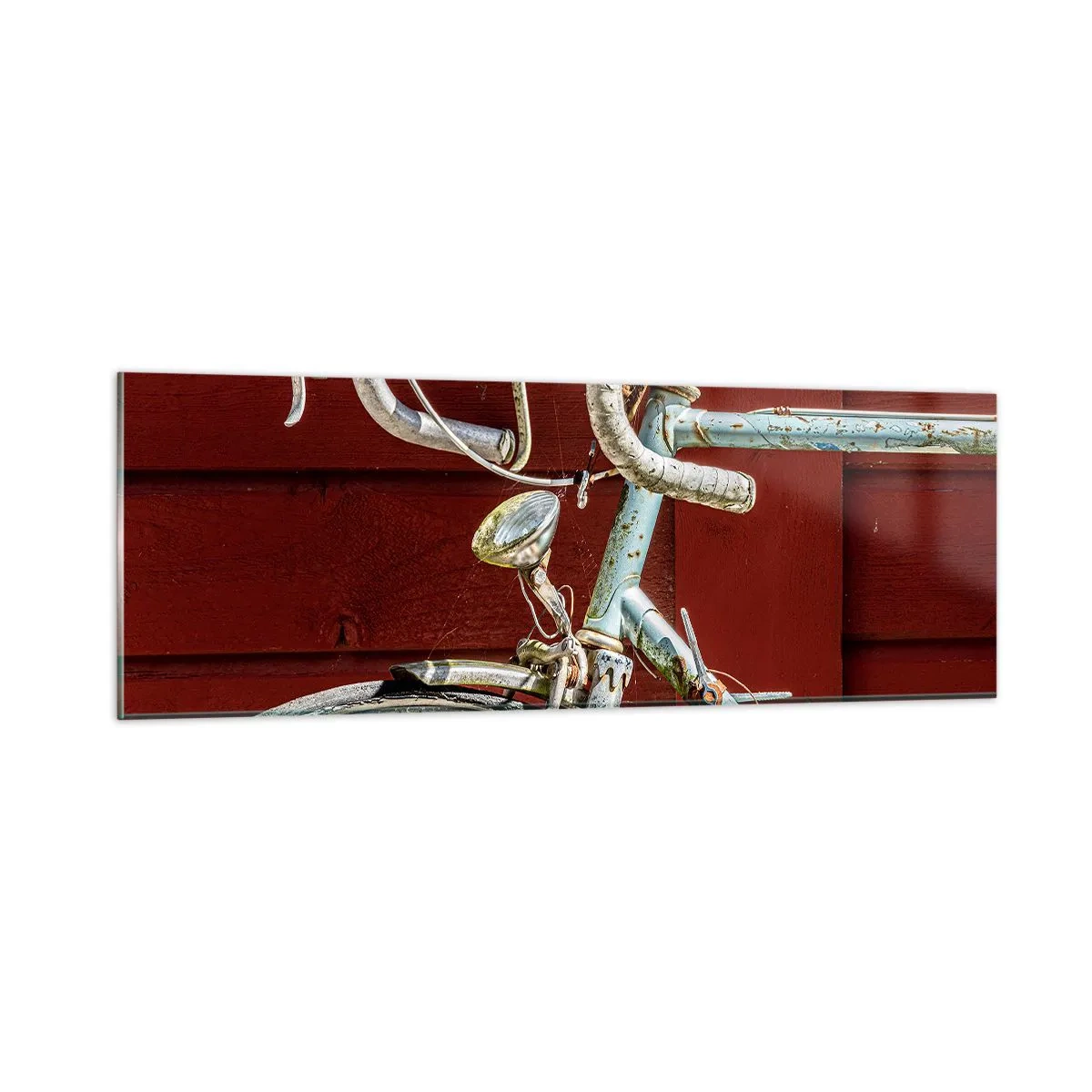 Glasbild - Bild auf glas - Geschaffen um zu siegen - 90x30 cm