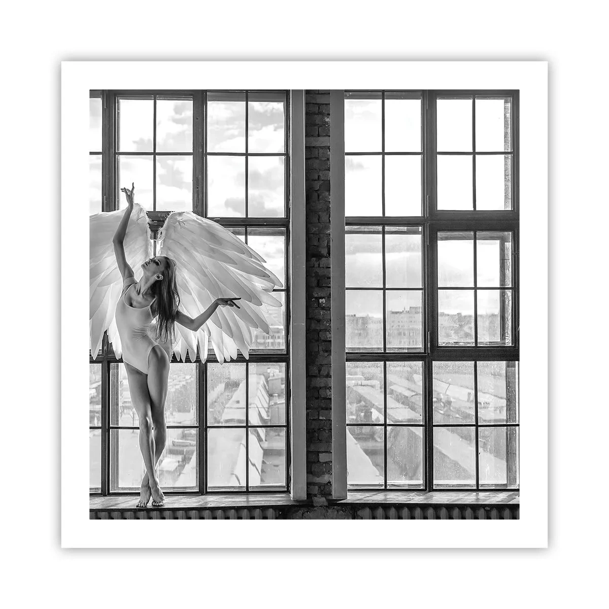 Poster - Stadt der Engel? - 60x60 cm