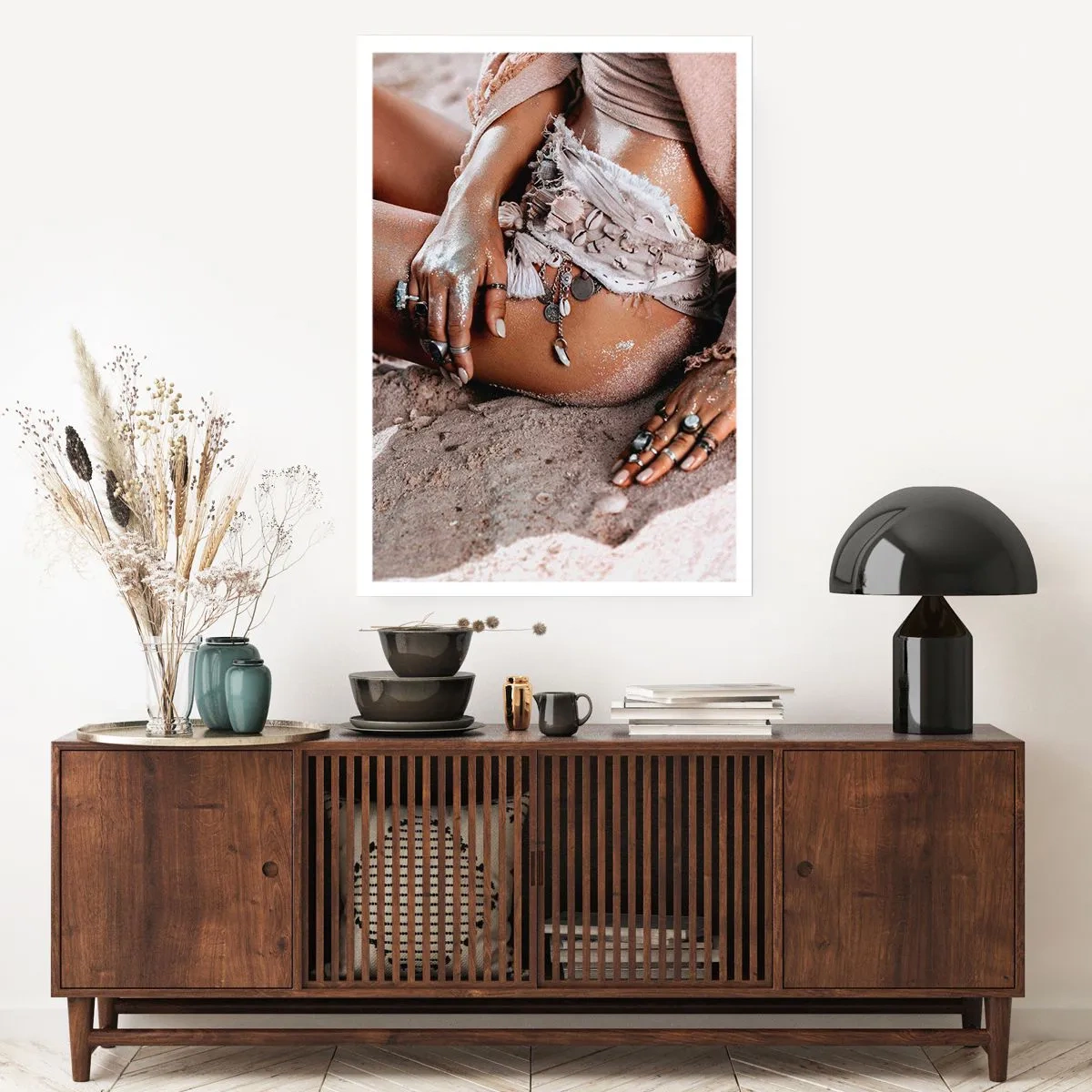 Poster - Von den Wellen geworfen? - 40x50 cm