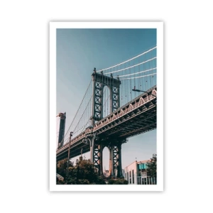 Poster - Über den Wellen der Stadt - 61x91 cm