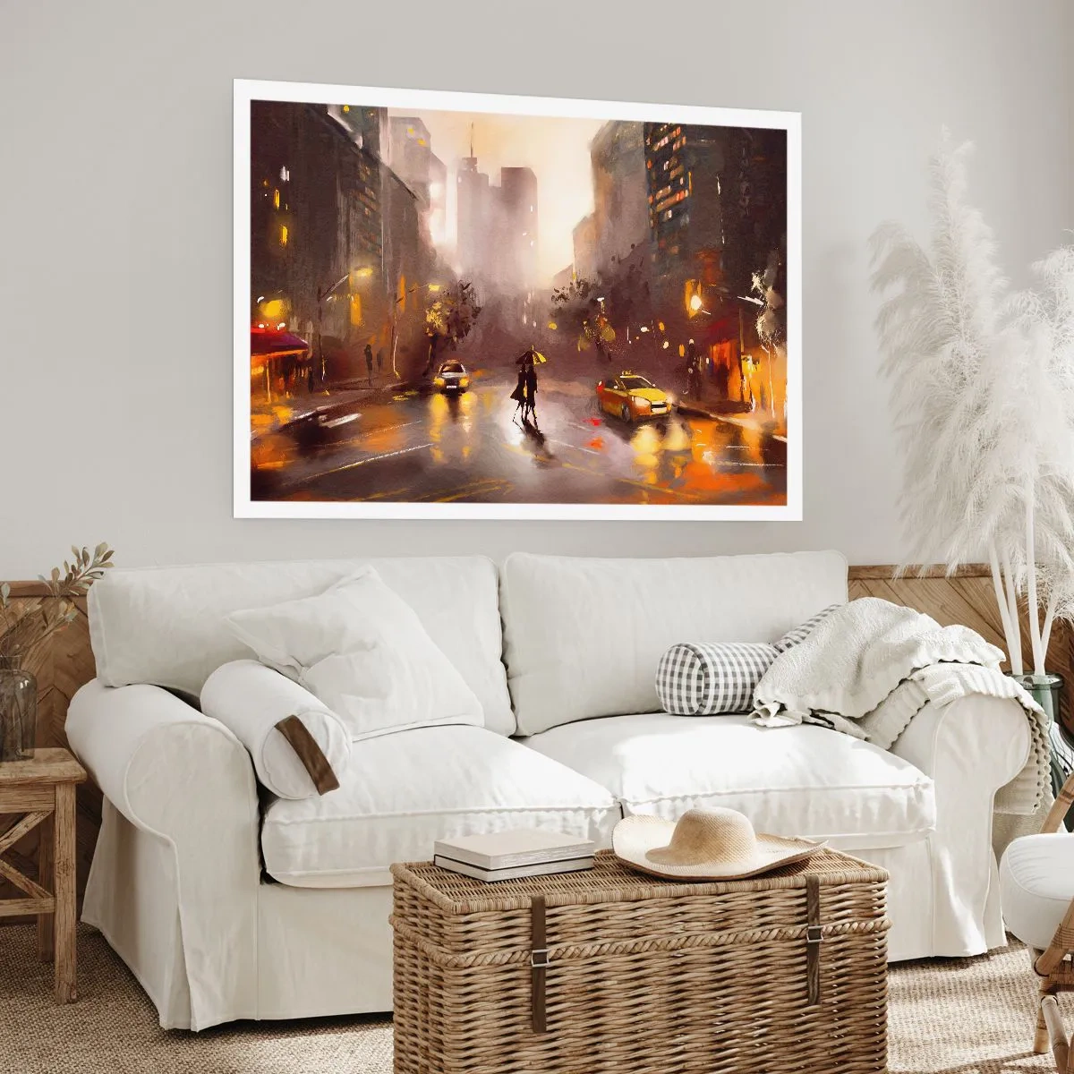 Poster - Im Licht von New York - 91x61 cm