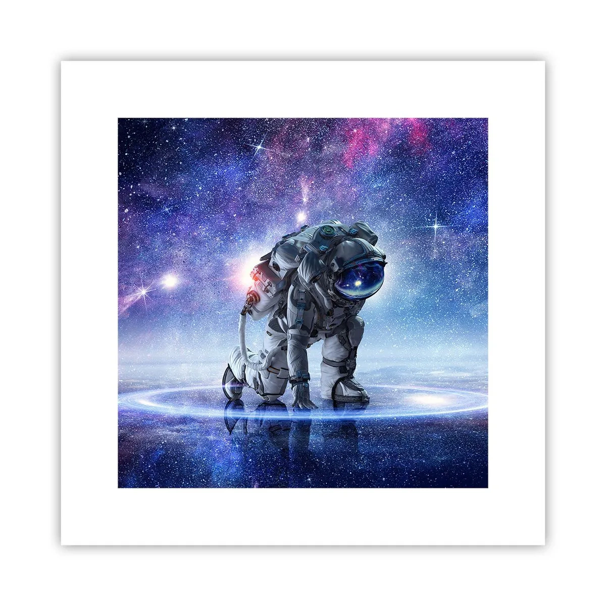 Poster - Der Sternenhimmel über mir - 30x30 cm