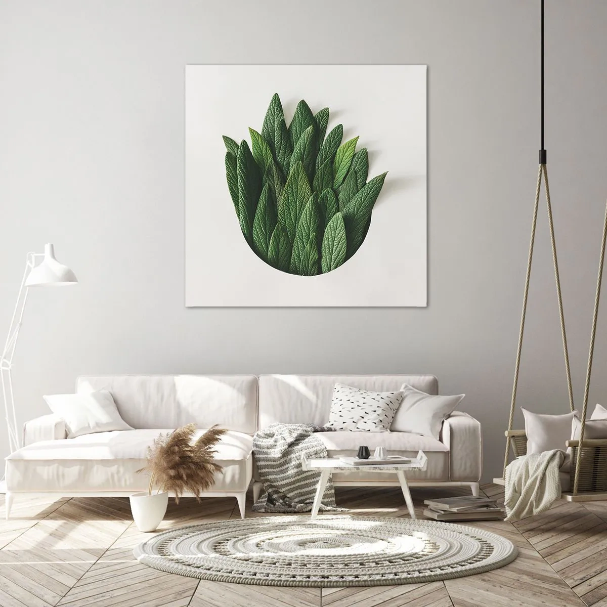 Bild auf Leinwand - Leinwandbild - Ungebremste Neugier - 70x70 cm