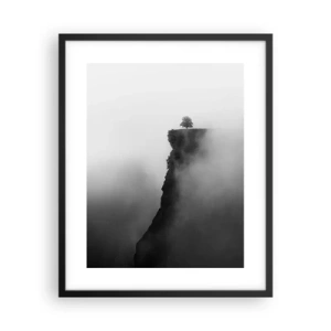 Poster in einem schwarzem Rahmen - Am Rande der Welt - 40x50 cm