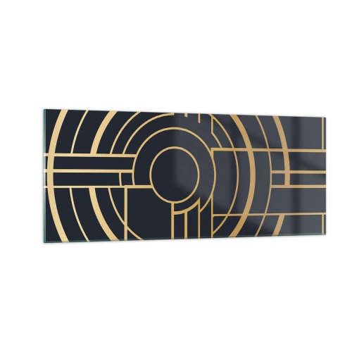 Glasbild - Bild auf glas - Wendungen der Dinge - 100x40 cm