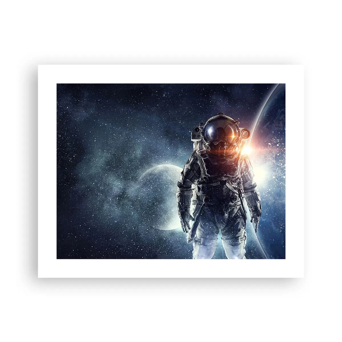 Poster - Weltraumabenteuer - 50x40 cm