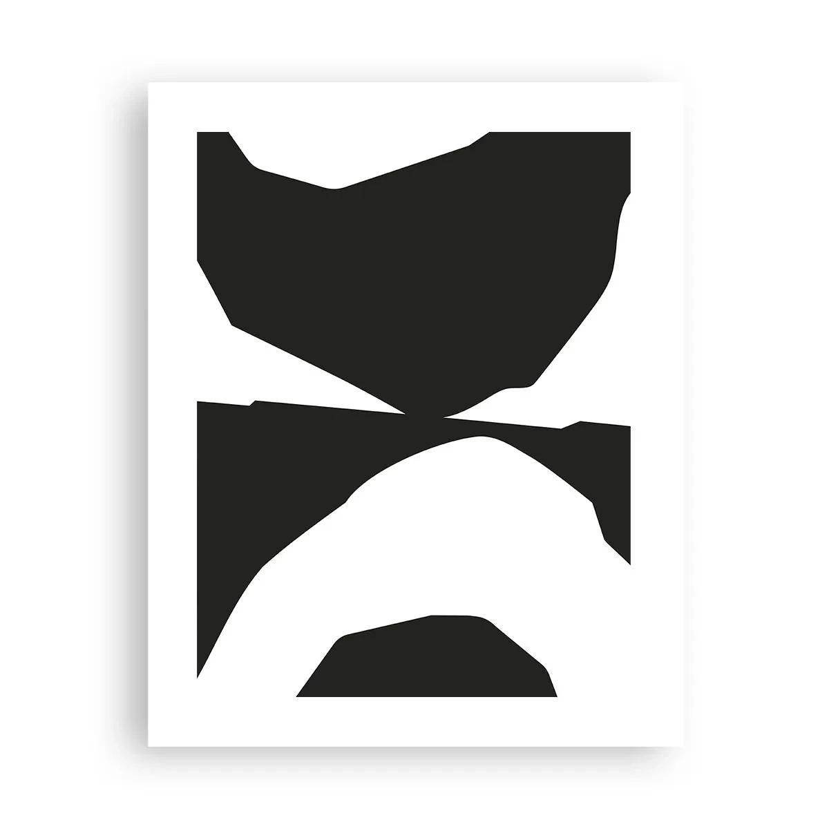 Poster - Positiv negativ - 40x50 cm