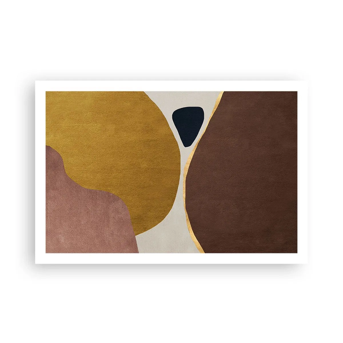 Poster - Abstraktion – ein Ort im Raum - 91x61 cm