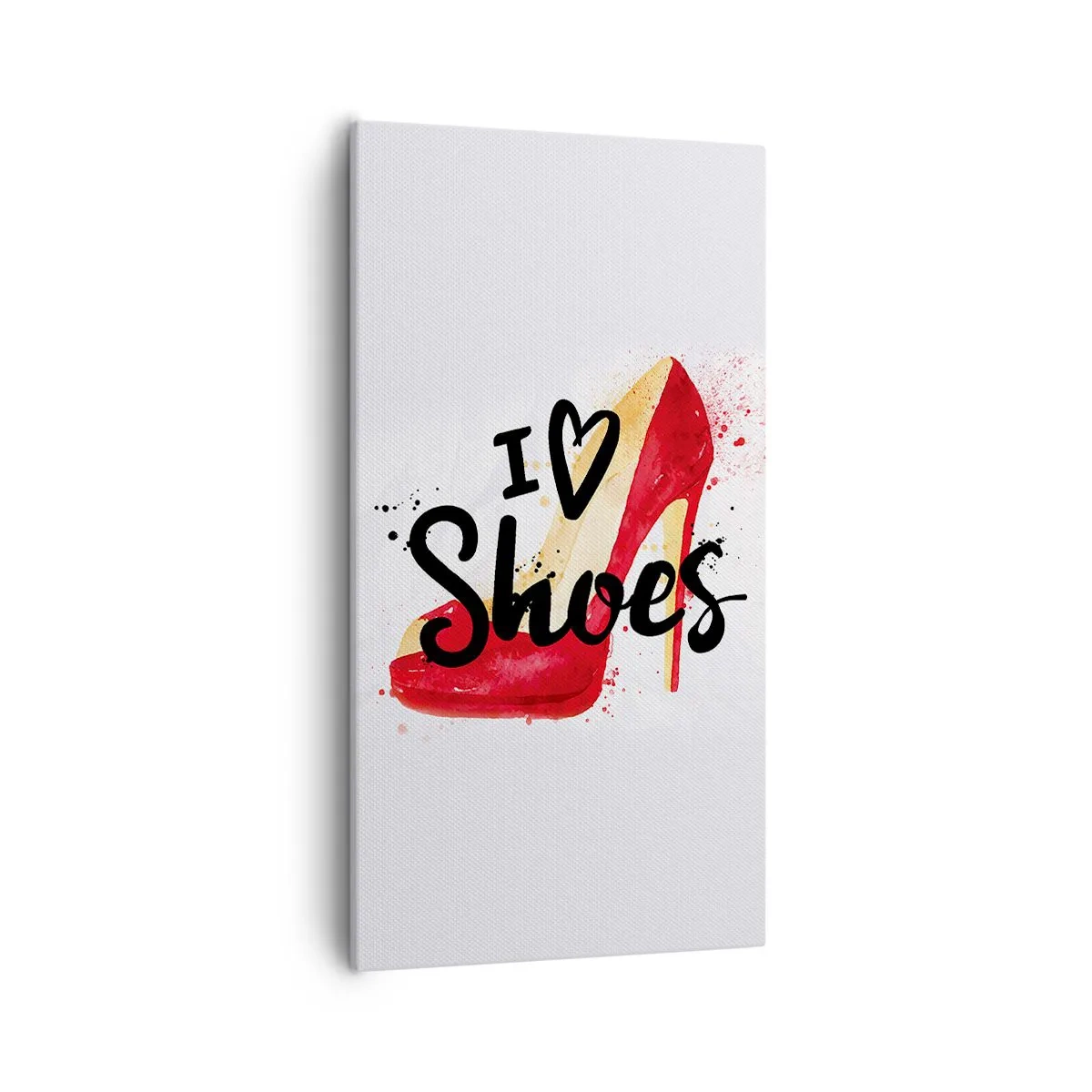 Bild auf Leinwand - Leinwandbild - Liebe hat viele Namen - 55x100 cm