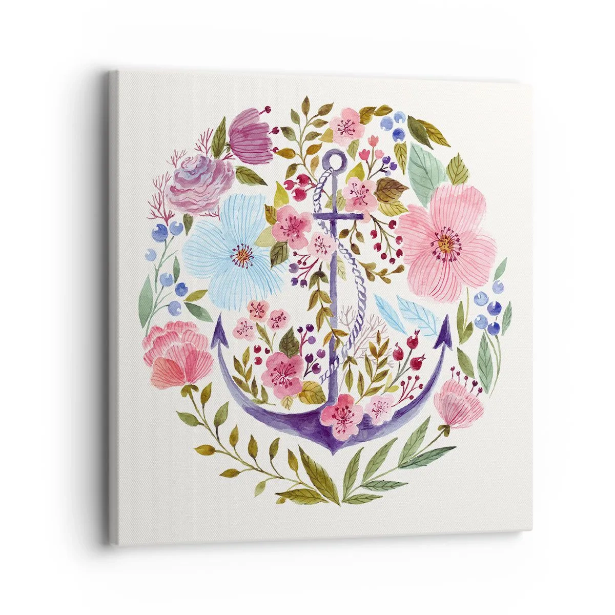 Bild auf Leinwand - Leinwandbild - Guter Traum eines Seemanns - 30x30 cm