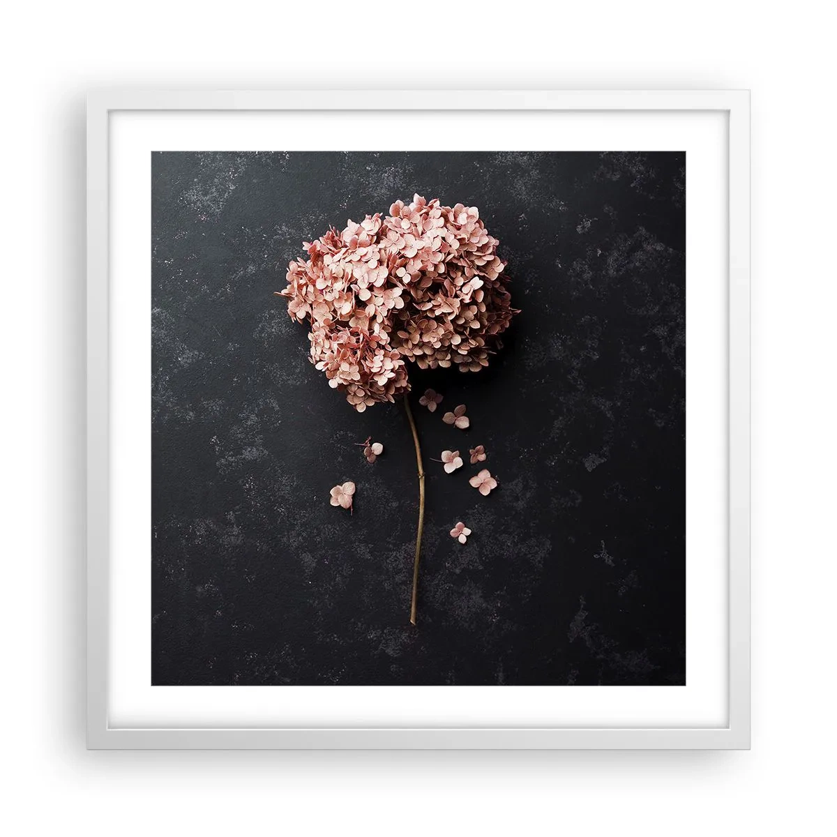 Poster in einem weißen Rahmen - Wirklich romantisches Zeichen - 50x50 cm