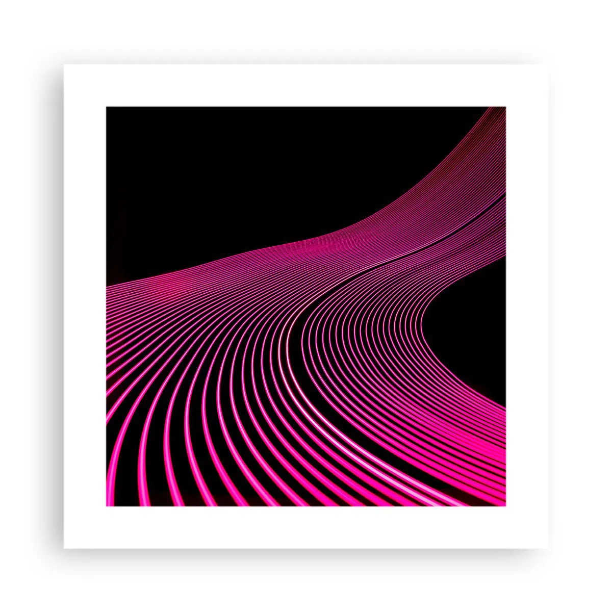 Poster - Allee des Lichts - 40x40 cm