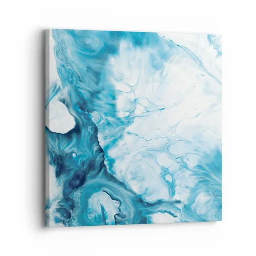 Bild auf Leinwand - Leinwandbild - Blaues Konzert - 30x30 cm
